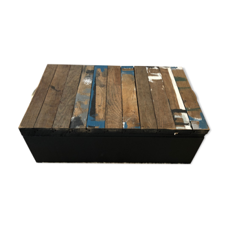 Industrial style wooden box