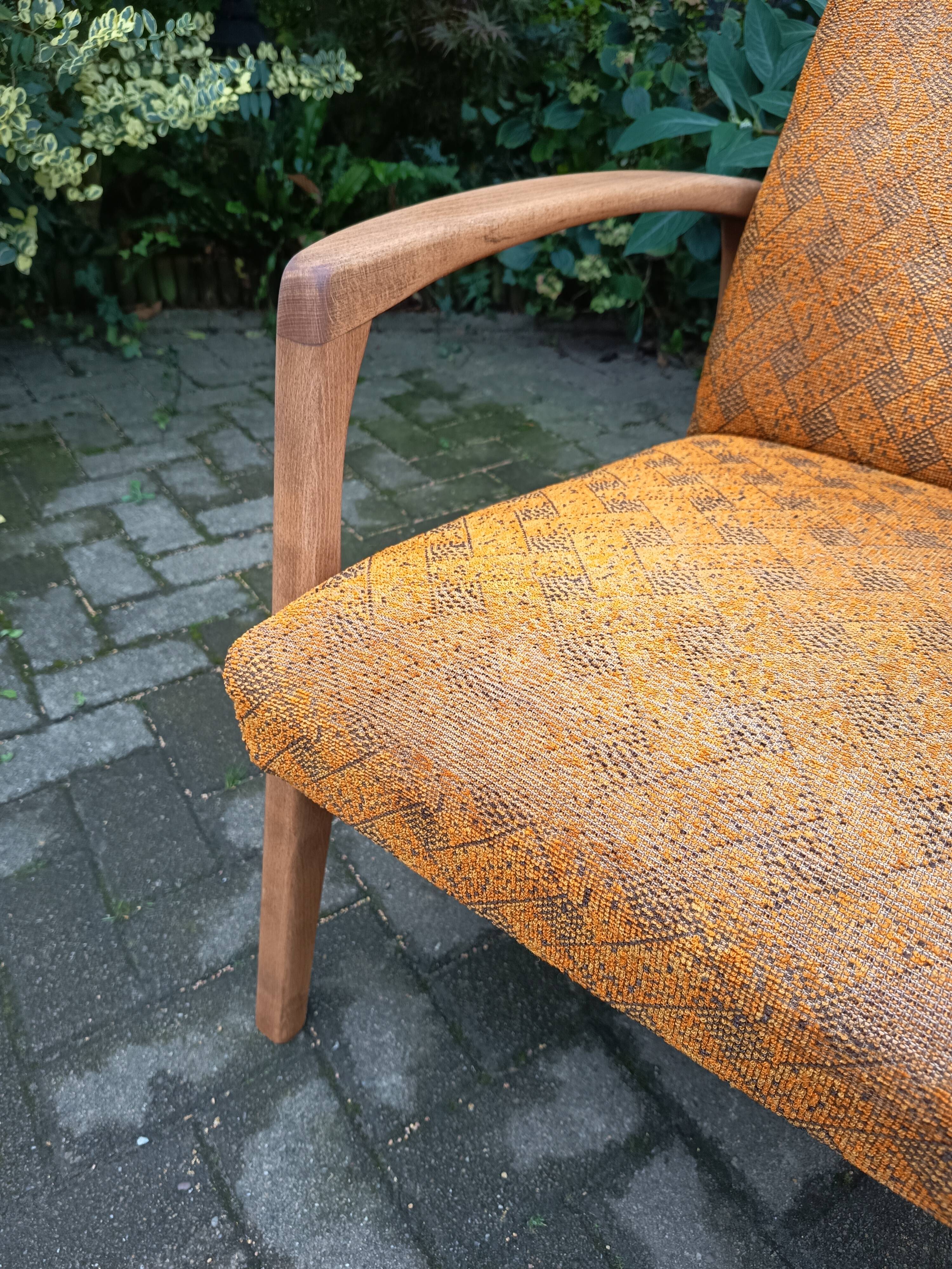 Fauteuil haut scandinave, 1960