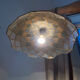 Brass and mother-of-pearl pendant