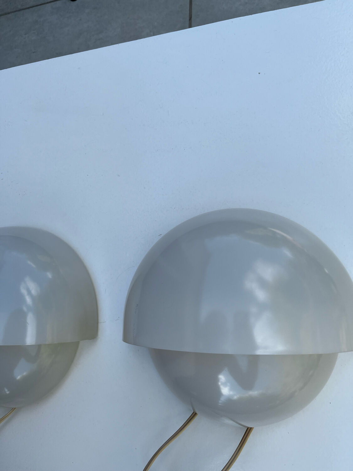 x2 Appliques Mania - Vico Magistretti - Artemide - Vinatge 70s