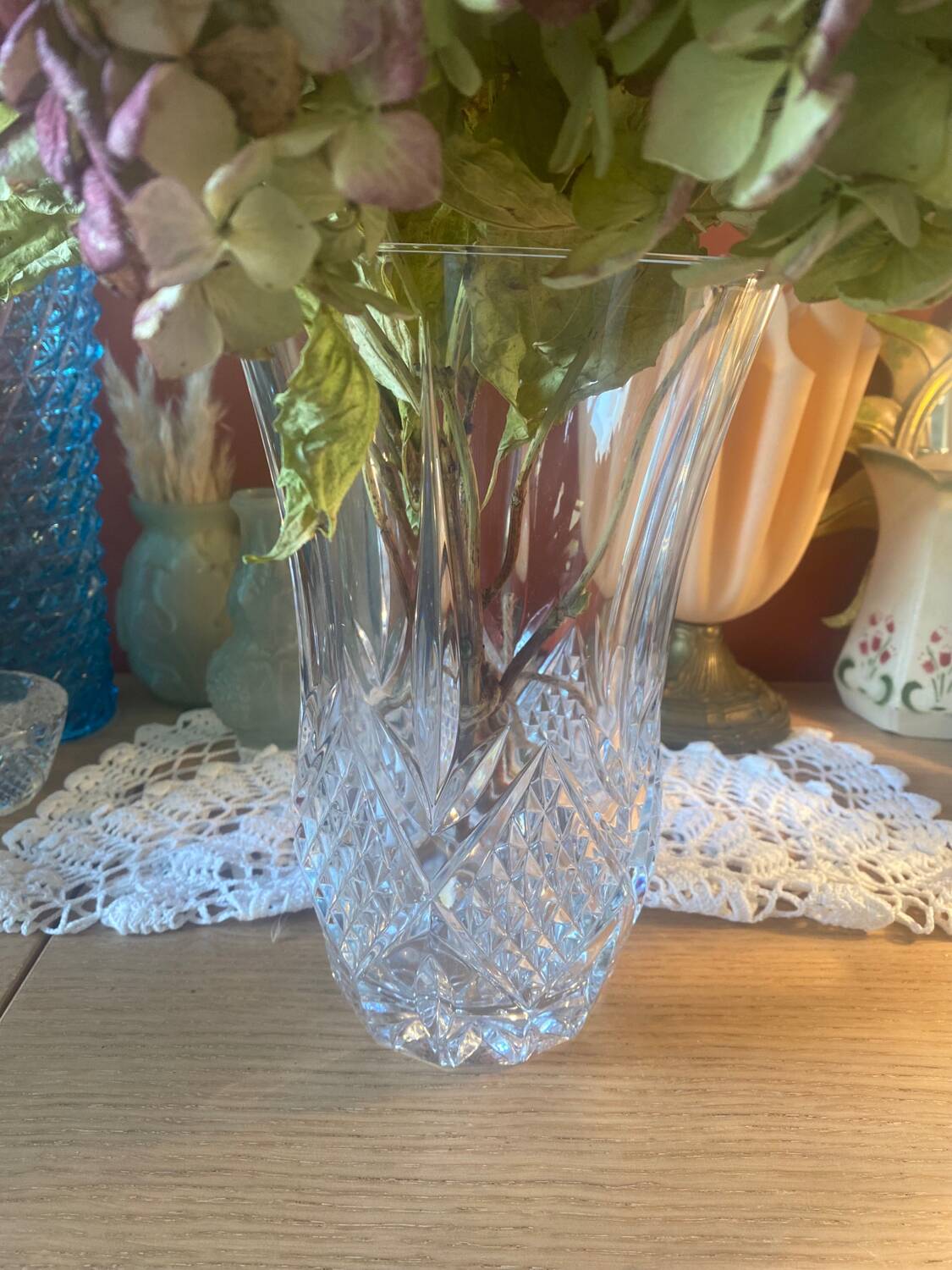Crystal vase