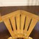 Fan bench by Guillerme and Chambron reupholstered