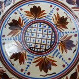 Ensemble de 4 assiettes à dessert Henriot Quimper
