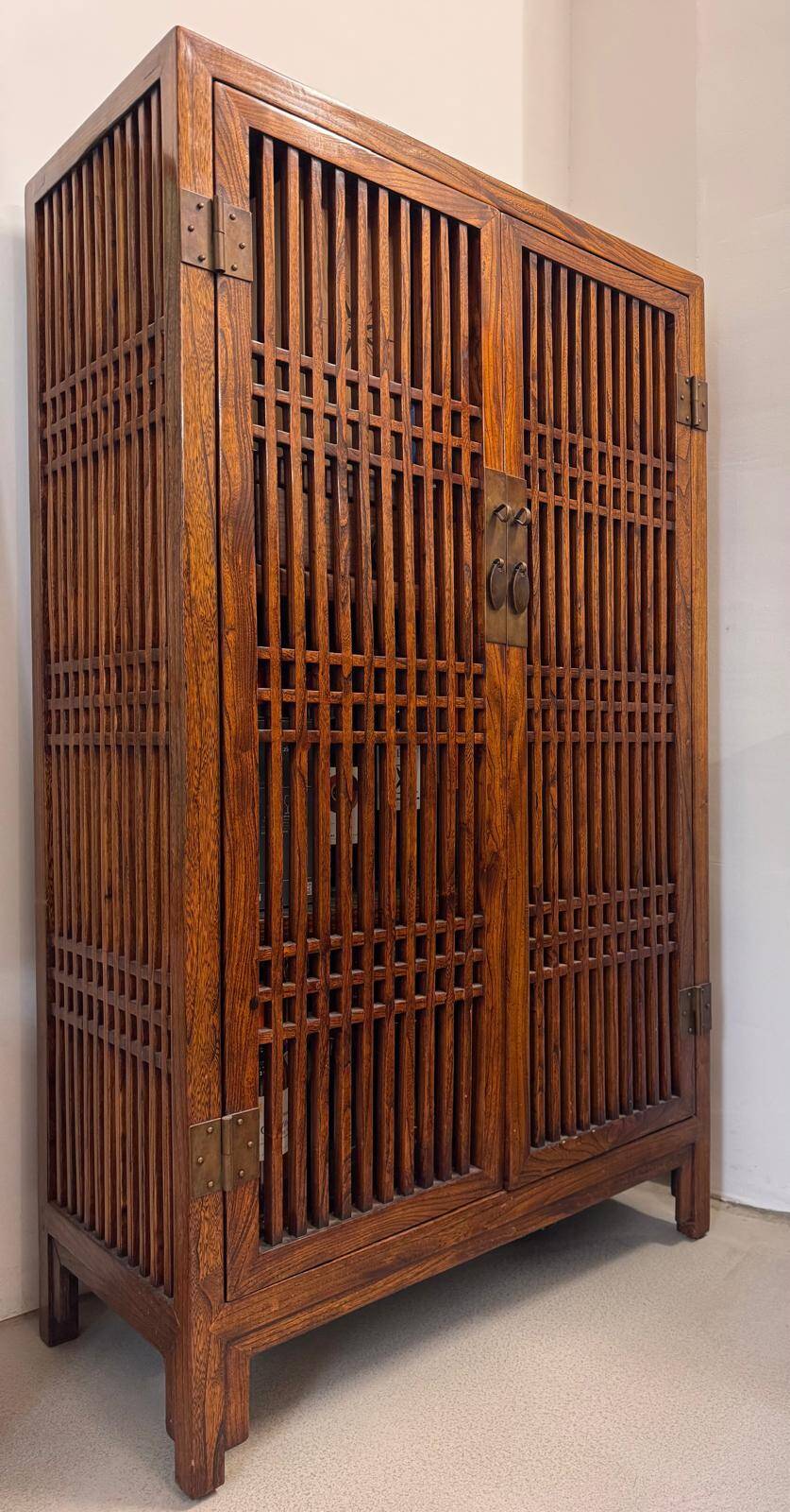 Cabinet, openwork bookshelf from the Qing Dynasty - 1850