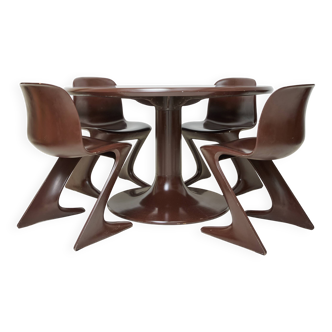 Dining room set, Ernst Moeckl, Horn, Germany, 1960s