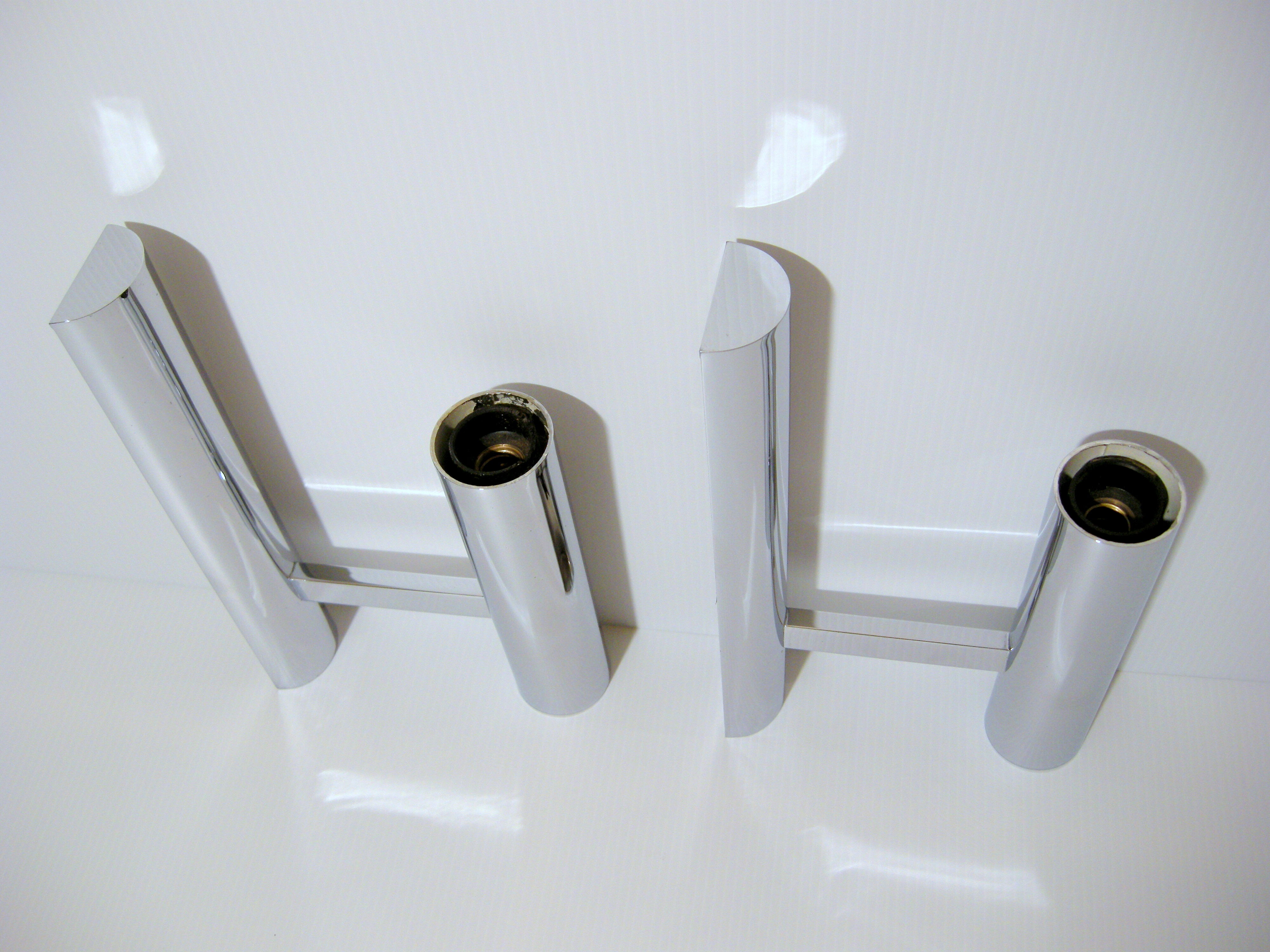 Pair of vintage 1970 wall lamps from Sciolari
