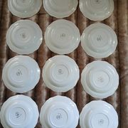 12 antique deep plates "Saint Tropez"
