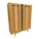 Oak and Rattan wardrobe