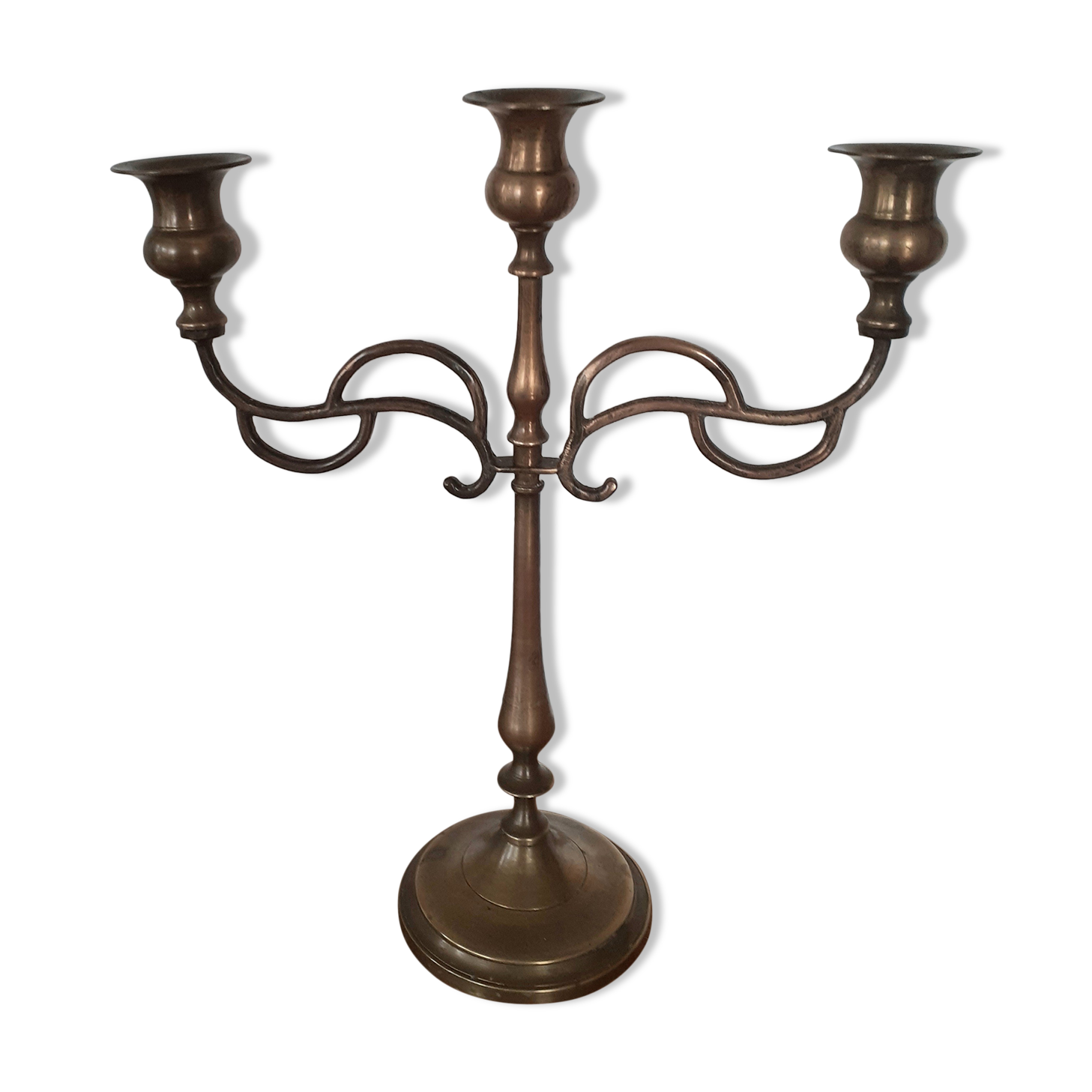 Chandelier ancien trois feux