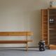 Banc de pin suédois du milieu du siècle, fabriqué par Carl Malmsten pour Karl Andersson &Söner, années 1960