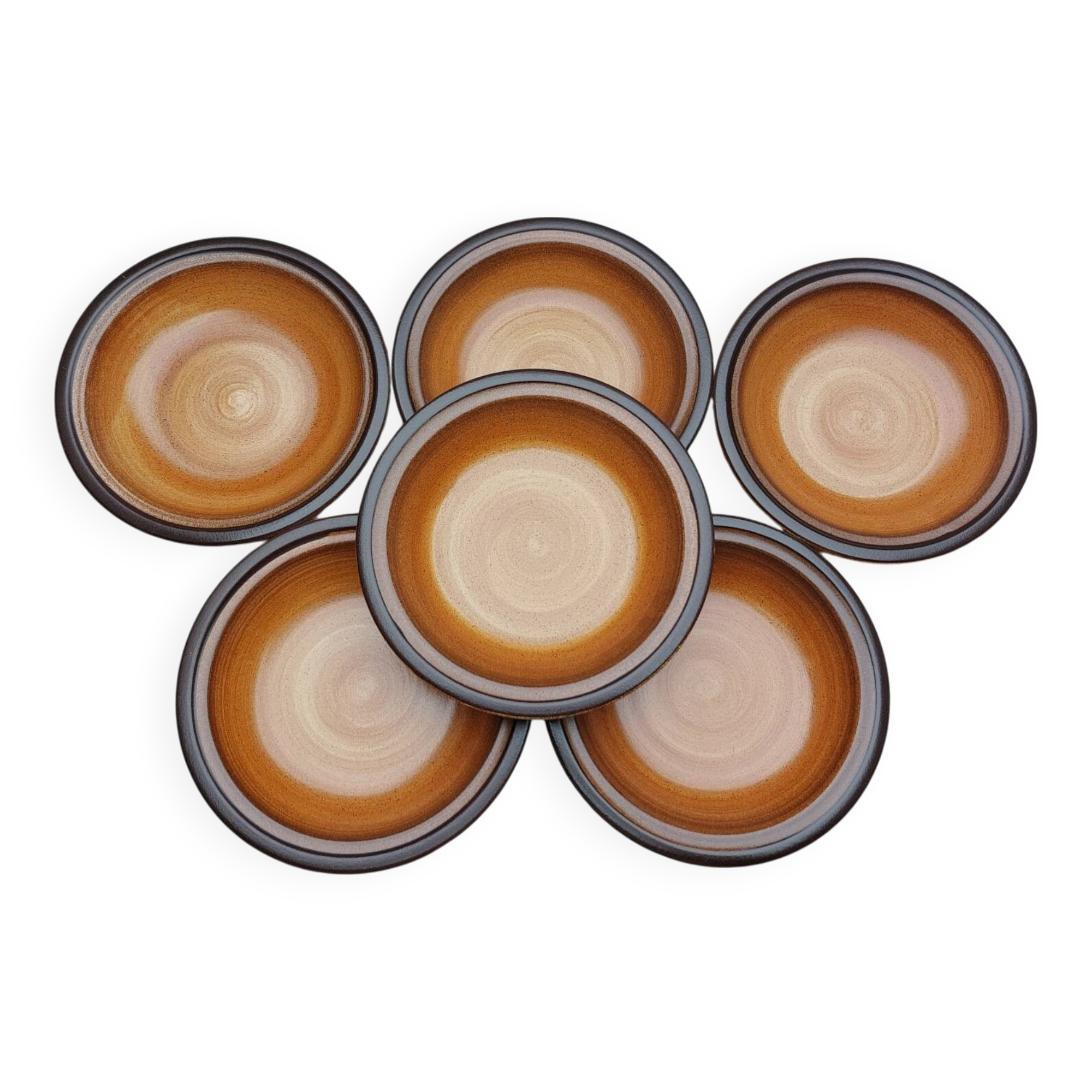 St Amand Meylan stoneware soup plates