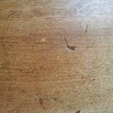 Scandinavian coffee table in blond wood