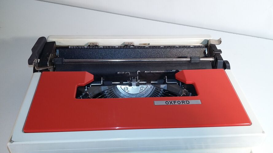 Machine à écrire oxford