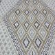 Berber carpet handmade in pure wool beige 78 x 158 cm