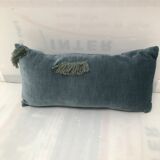 Vintage old velvet cushion