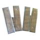 Lot de 4 plaques de propreté en verre biseauté GM