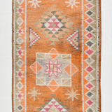 3x13 vintage modern runner rug, 87x391cm