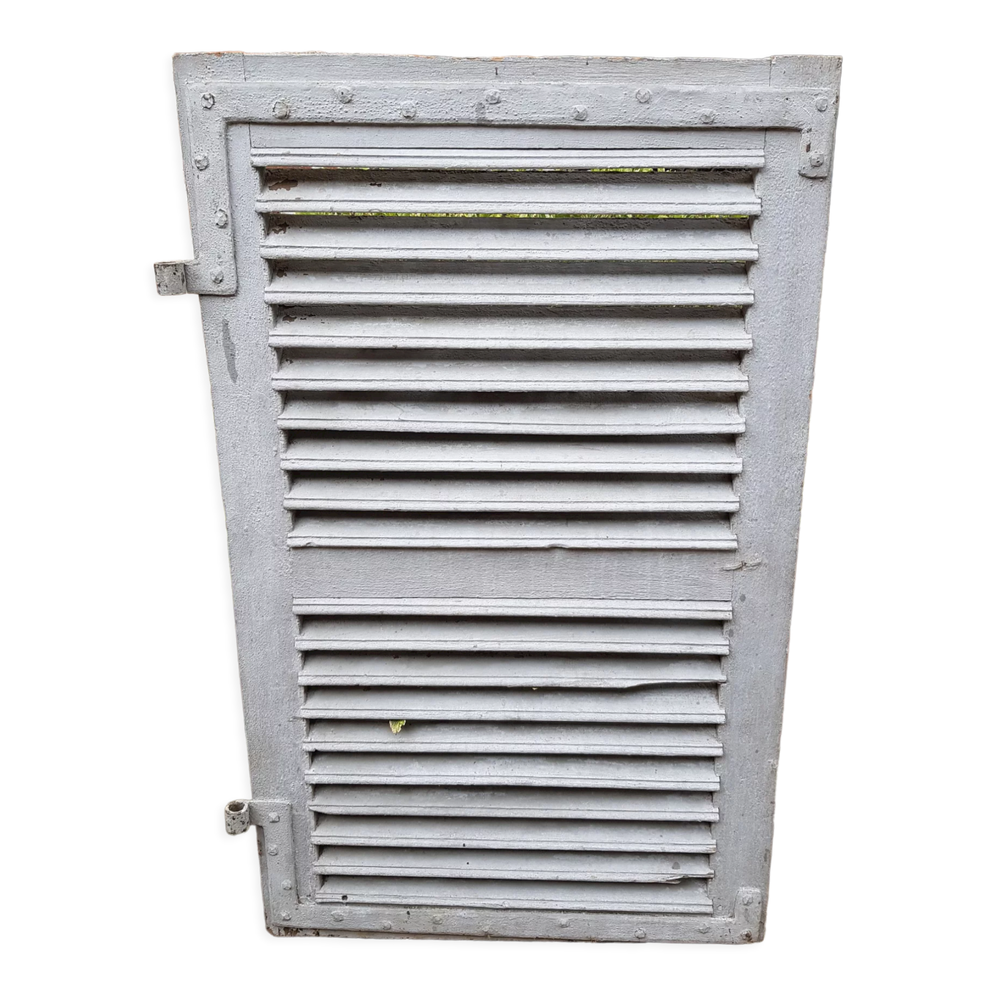 Provencal oak shutter