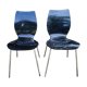Lot de 2 chaises plexiglas vintage