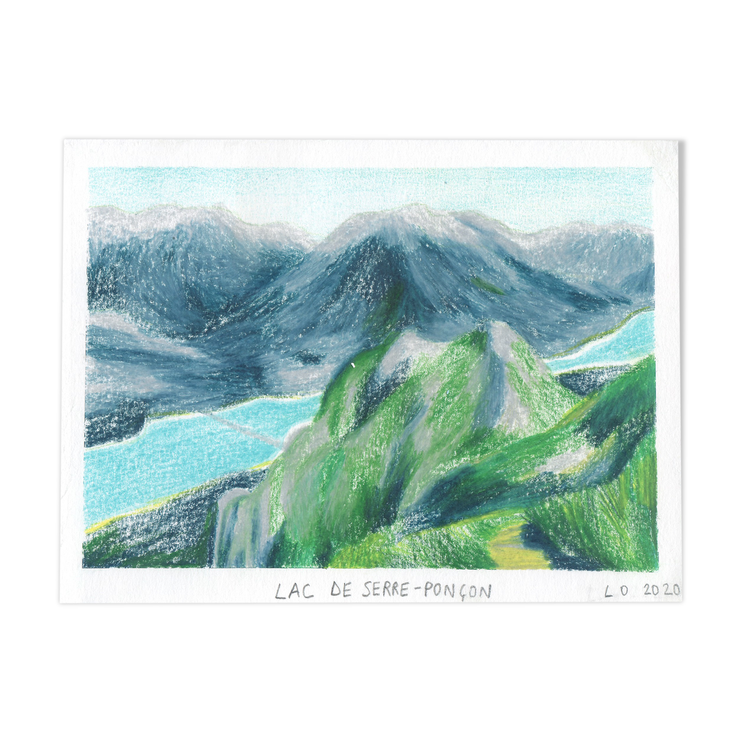 Bridge, Serre-Ponçon Lake