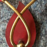 Vintage wall lamp to two 50s lights