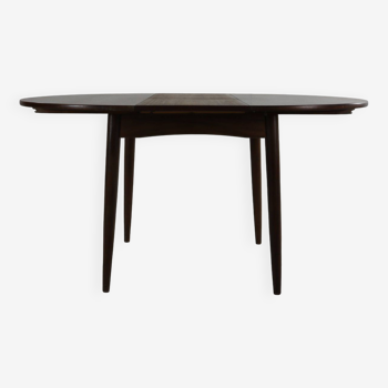 Sixties dutch design extendable dining table by Louis van Teefelen