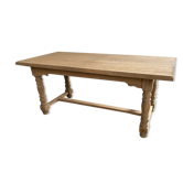 Stripped farmhouse table
