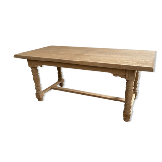 Stripped farmhouse table