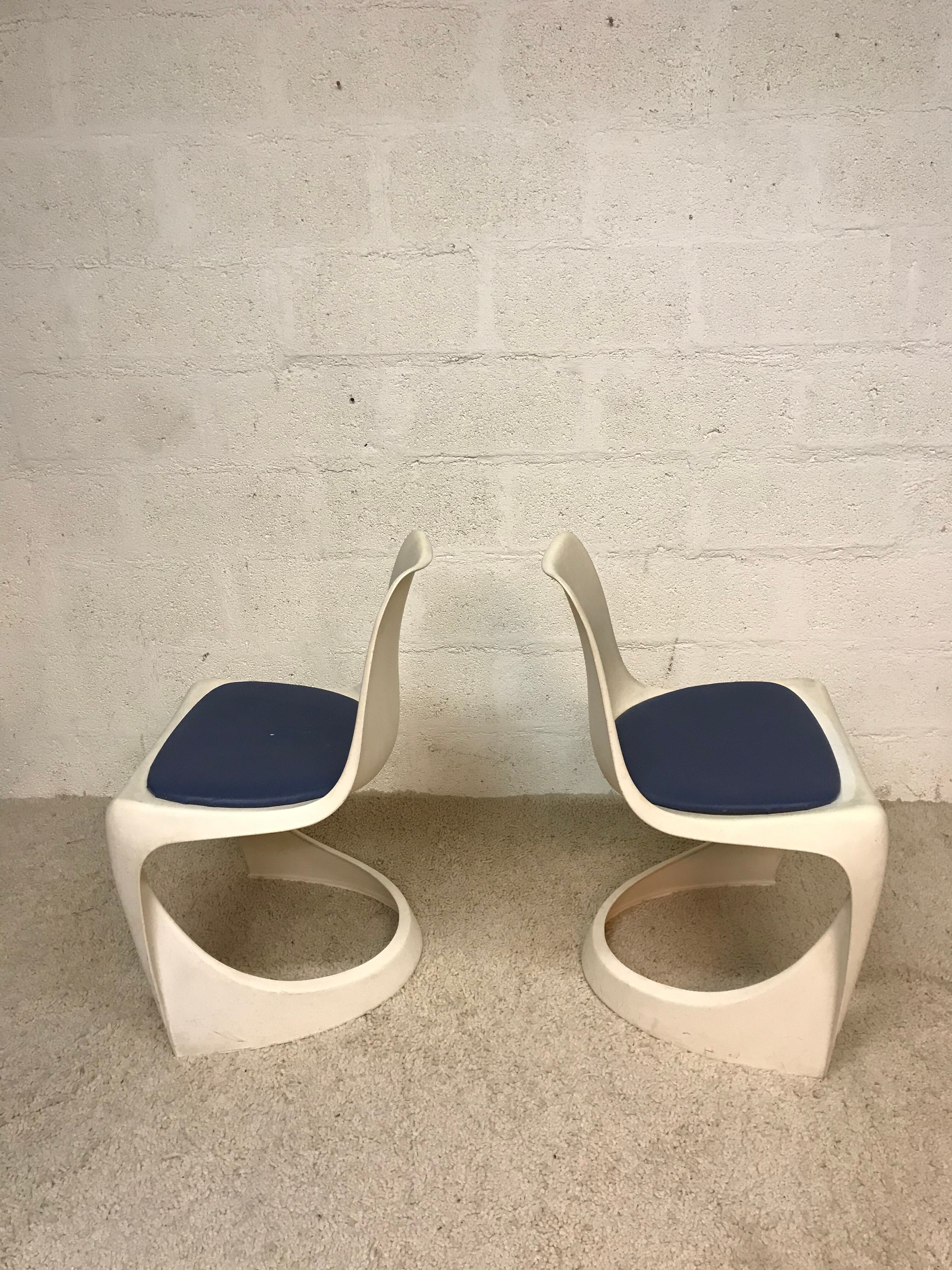 Two chairs by Sten Ostergaard for Cado 1970