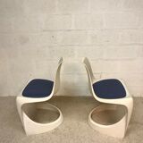 Two chairs by Sten Ostergaard for Cado 1970