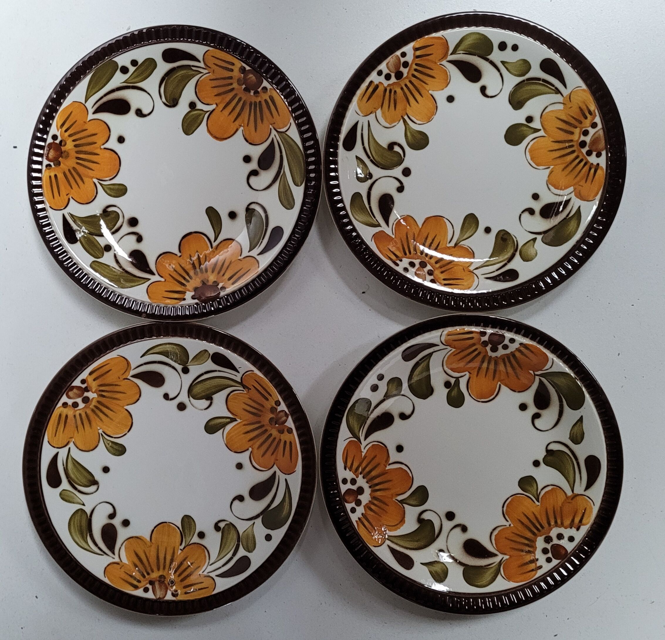 Set 4 plates Paradisio Boch