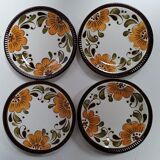 Set 4 plates Paradisio Boch