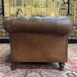 Canapé en cuir Chesterfield