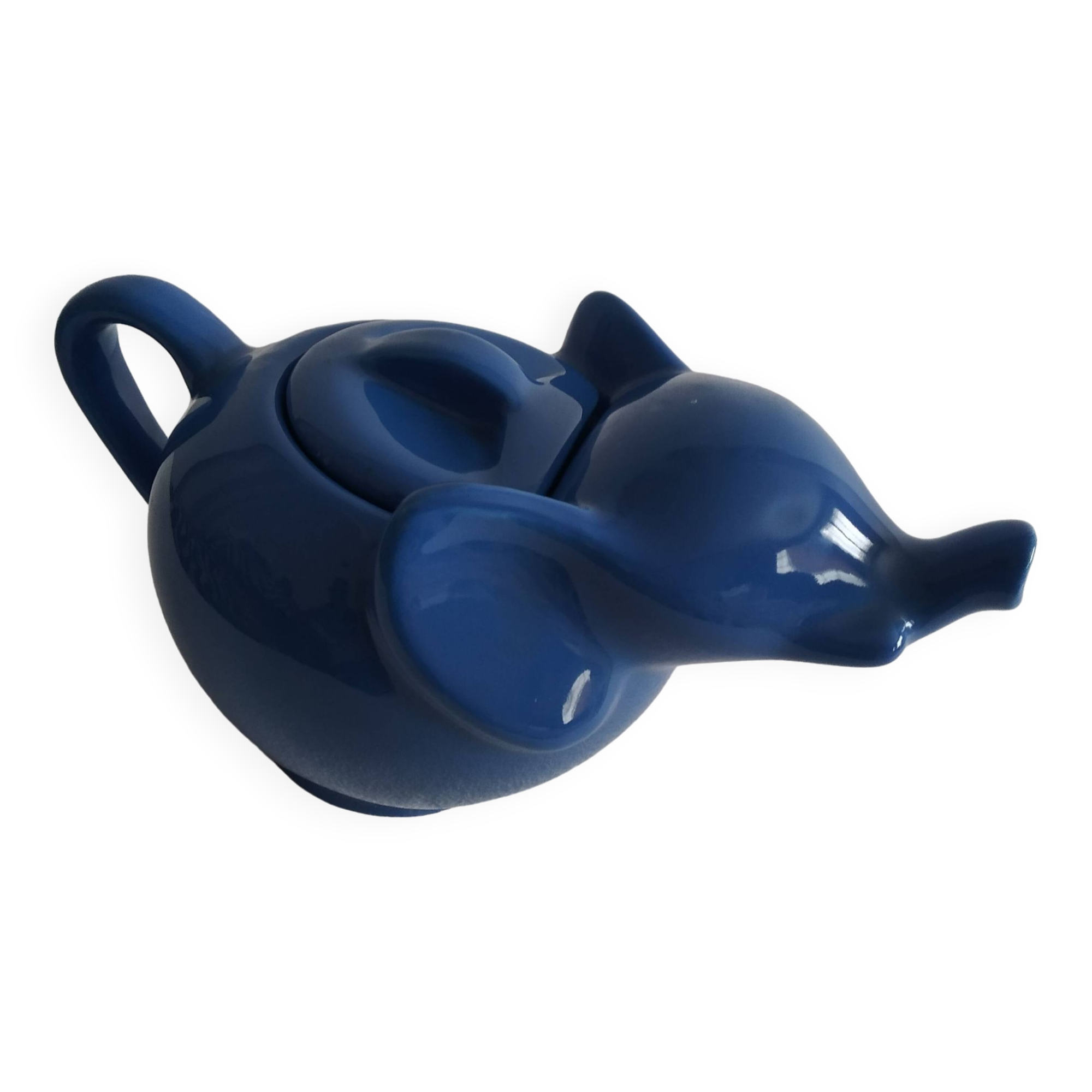 Blue Elephant Teapot