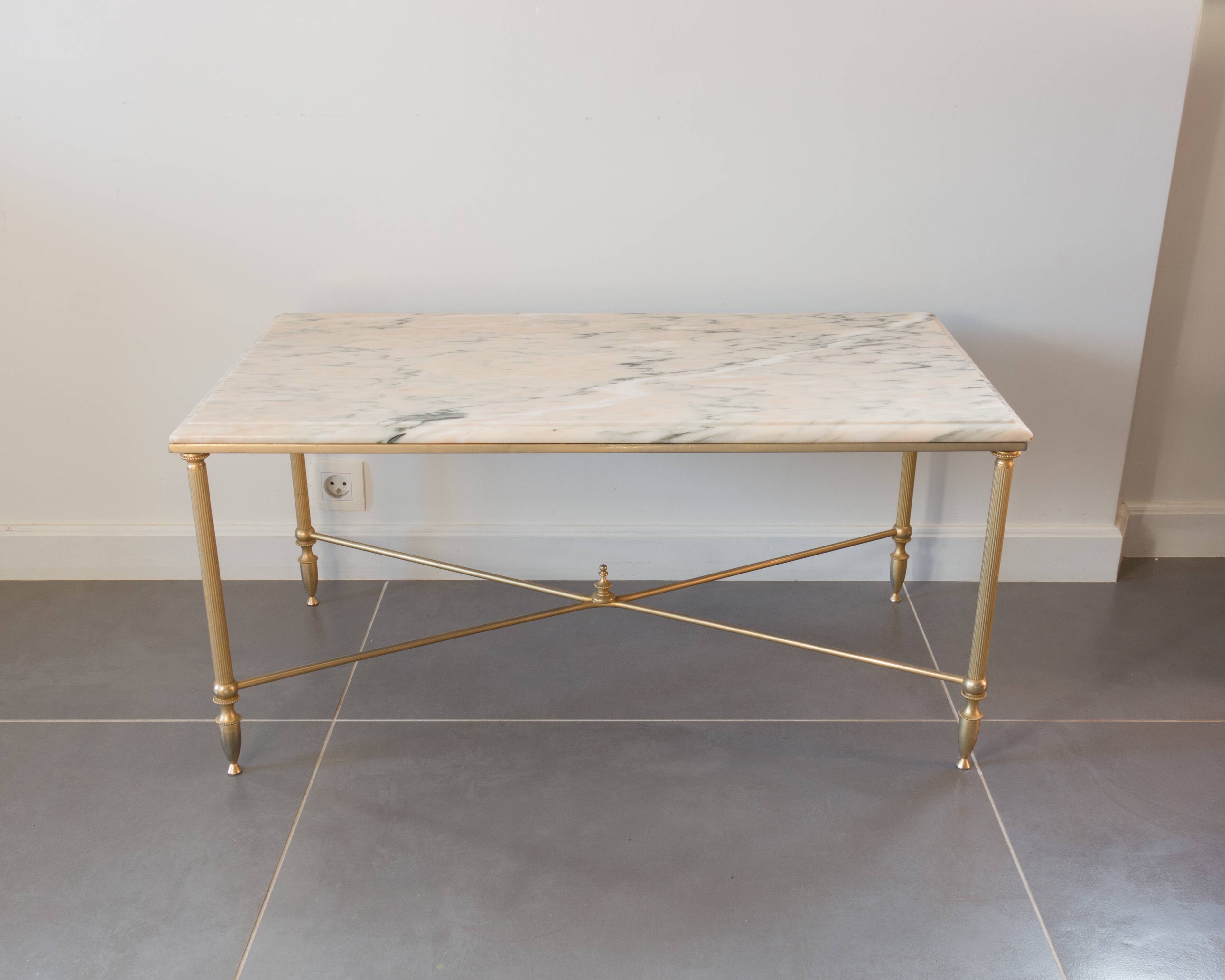 Marble coffee table