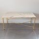Marble coffee table
