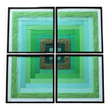 Woven canopy fabric – "Mosaics" collection