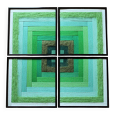 Woven canopy fabric – "Mosaics" collection
