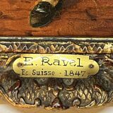 Edouard John E. Ravel is an artist born in Switzerland in 1847 and died in 1920, HST tavern scene