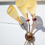 Lunel house, 3-burner wall lamp