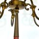 Arredoluce Monza, brass floor lamp from 50s