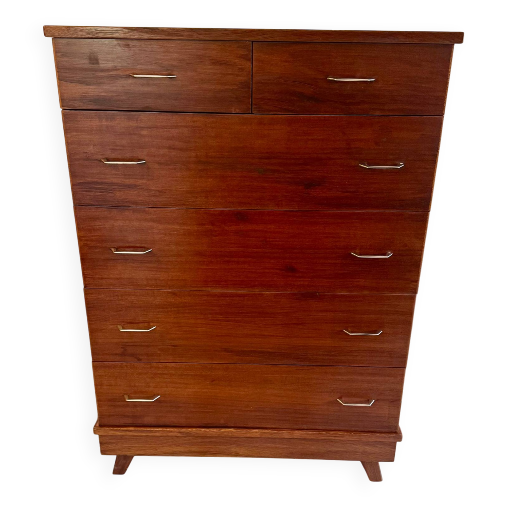 Vintage chiffonier with compass feet