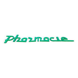 Advertising sign “Pharmacy”