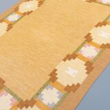 Vintage Doris Leslie Blau Collection Flat-Weave Rug by Ingegerd Silow, Sweden