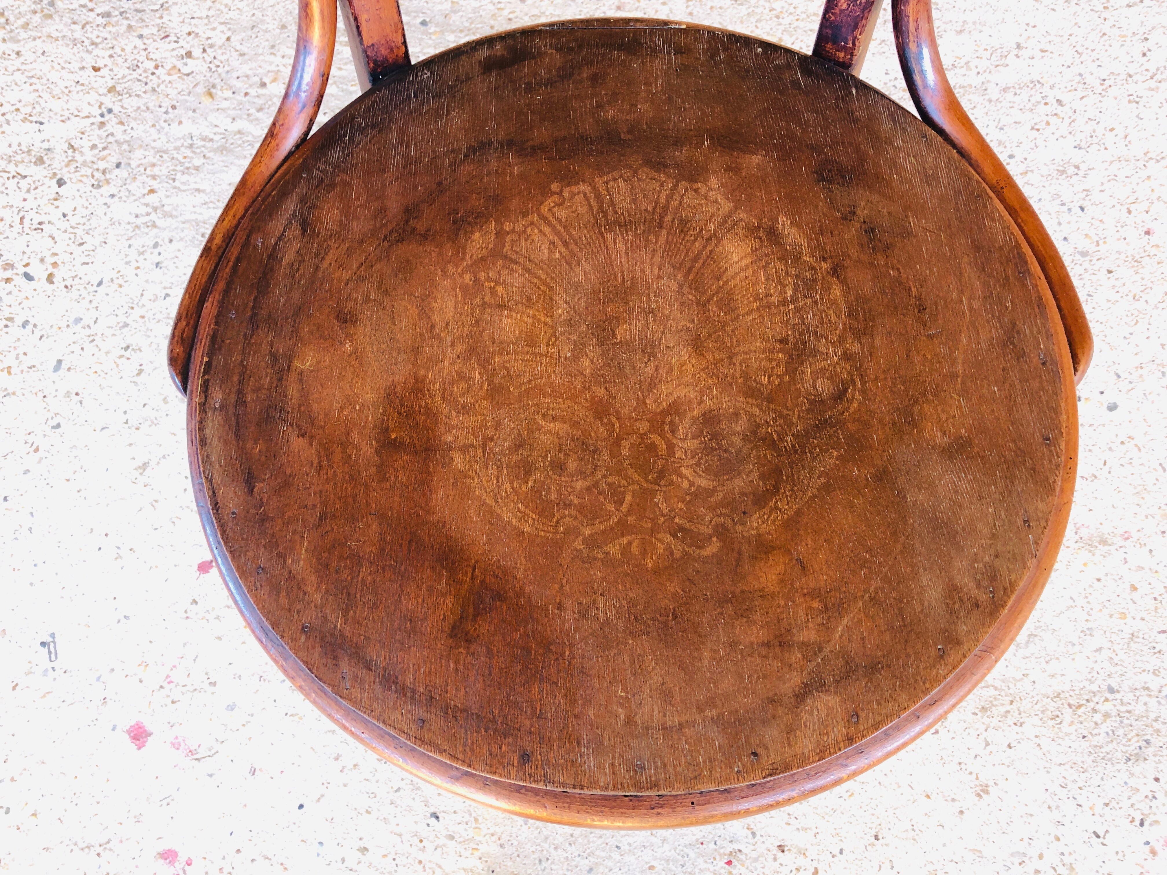 Office chair by J.J. Kohn circa 1890/ 1910