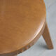 Mid-century brown leatherette stools