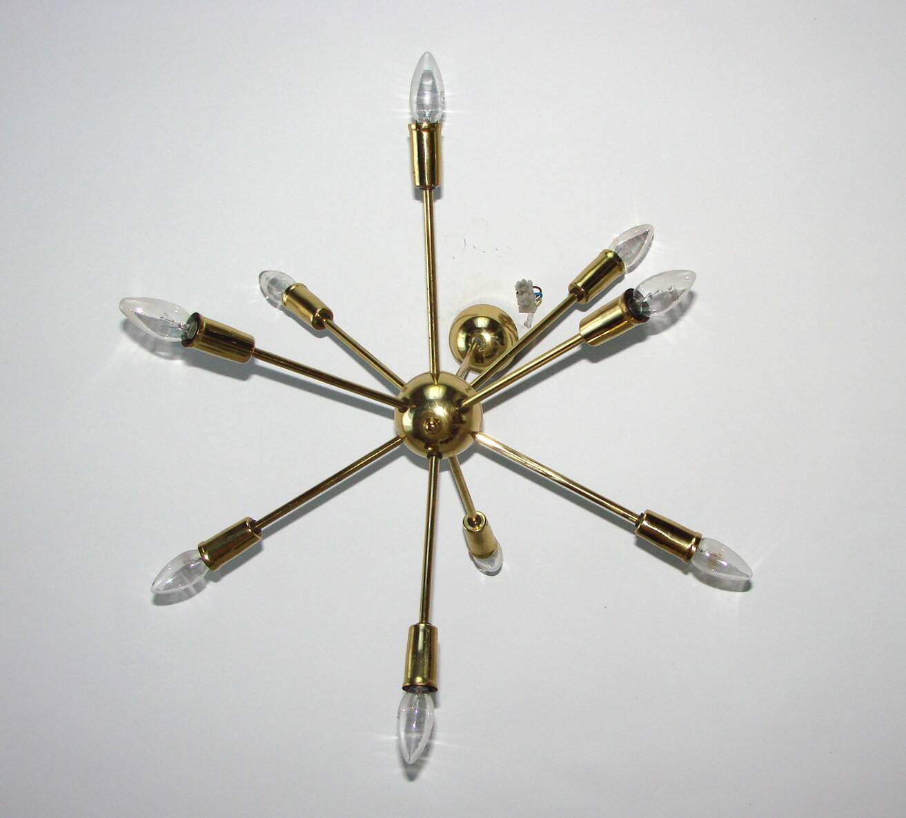 Mid century chandelier, 1970s