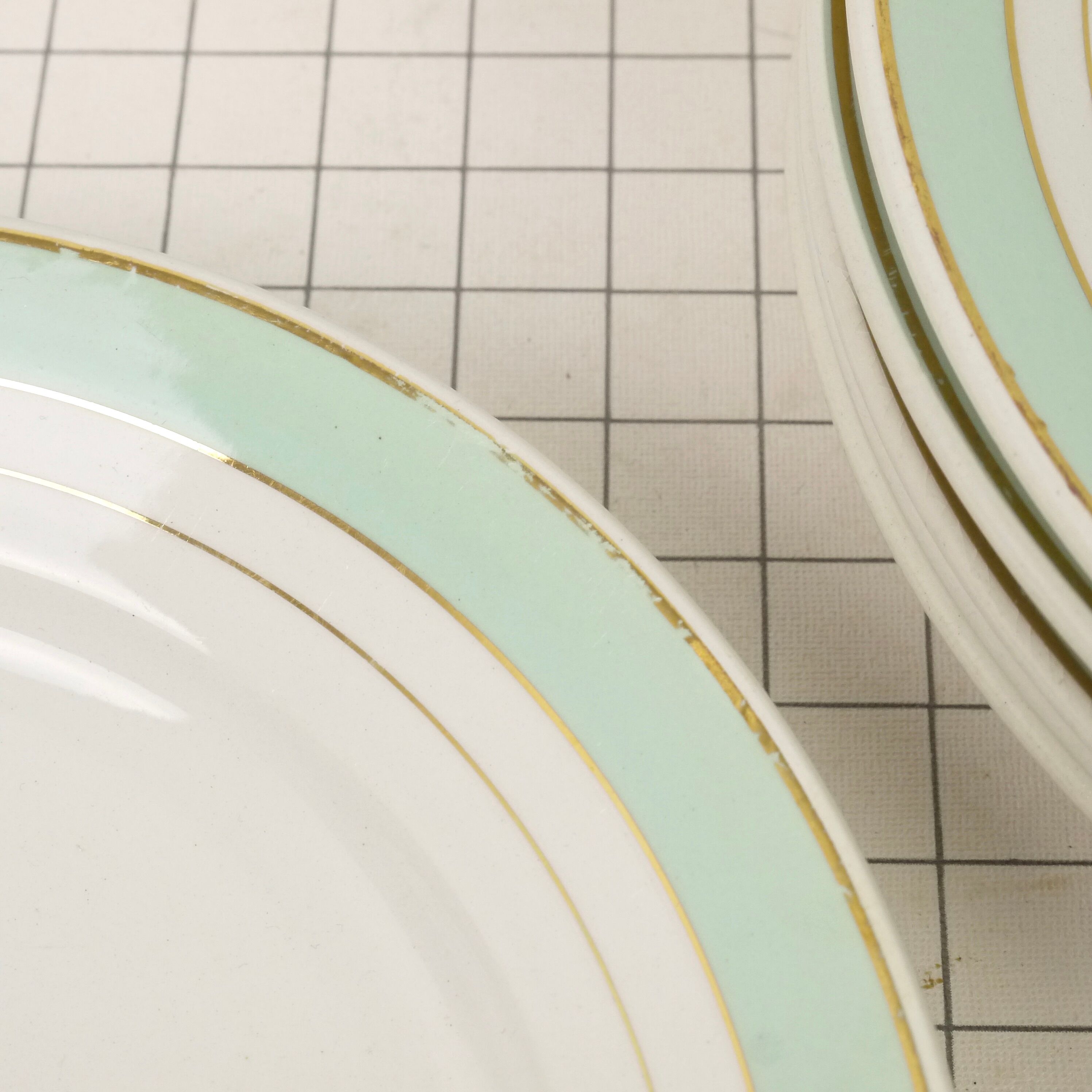 Lot of 7 plates Epinay Luneville