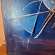 Original Abstract Table - "Admiral" by Christian Guillot 61x50cm