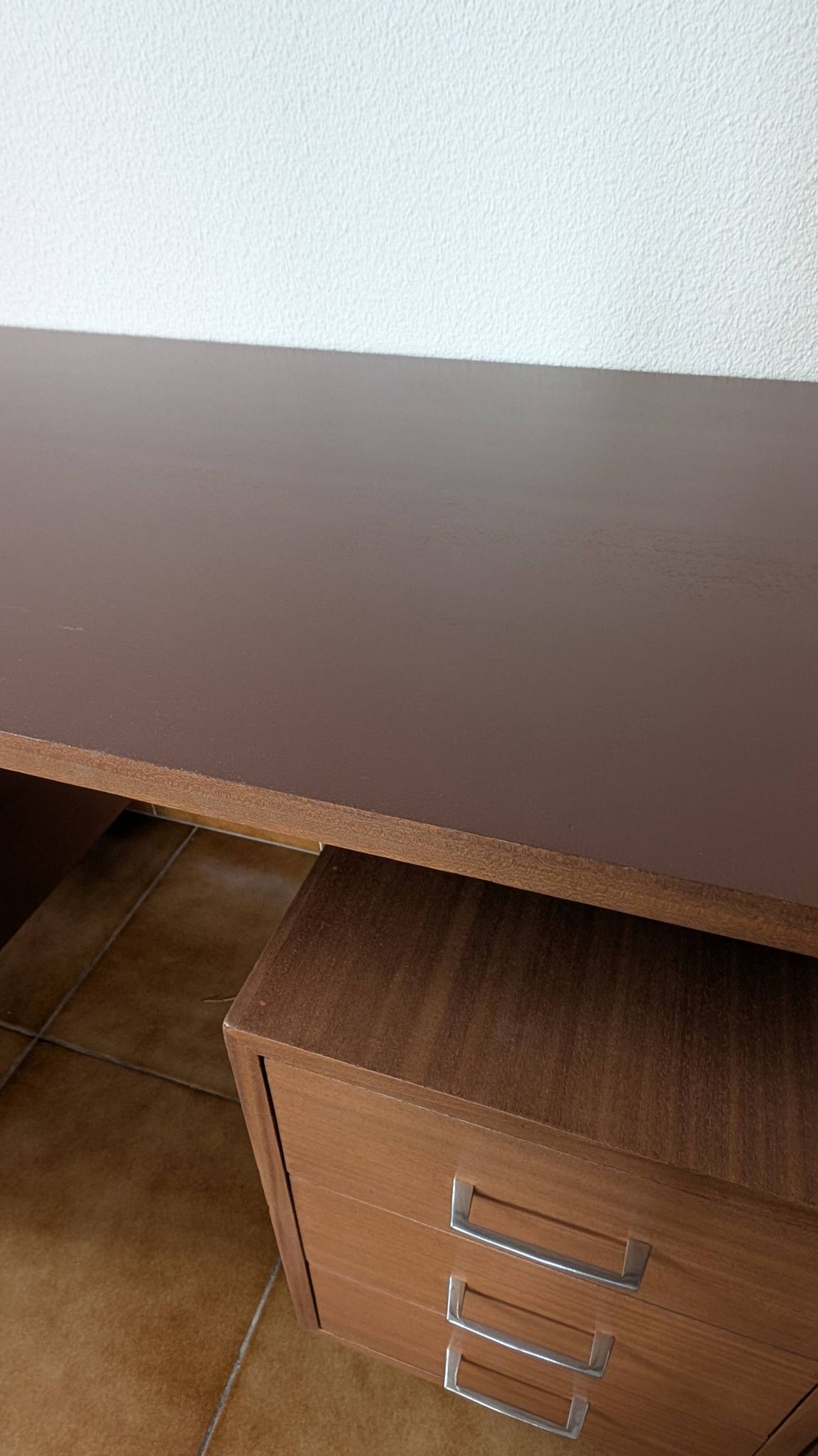 Bureau industriel/artisanale des années 70' ; bois & métal